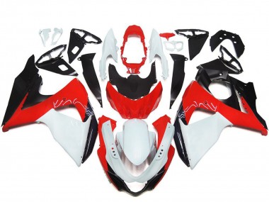Comprar Kits Carenado Moto Suzuki GSXR 1000 2009-2016 - Blanco Rojo Negro