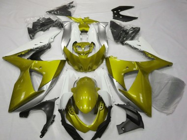 Comprar Carenados Moto Suzuki GSXR 1000 2009-2016 - Blanco Amarillo