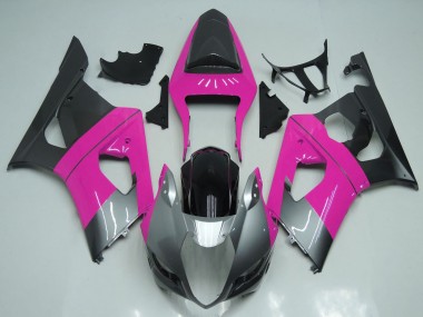 Comprar Carenados Moto Suzuki GSXR 1000 2003-2004 - Rosa Plata Negro