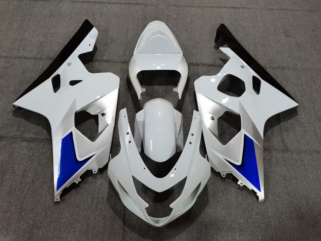 Comprar Kits Carenado Moto Suzuki GSXR 600 / GSXR 750 2004-2005 - Blanco Azul Negro