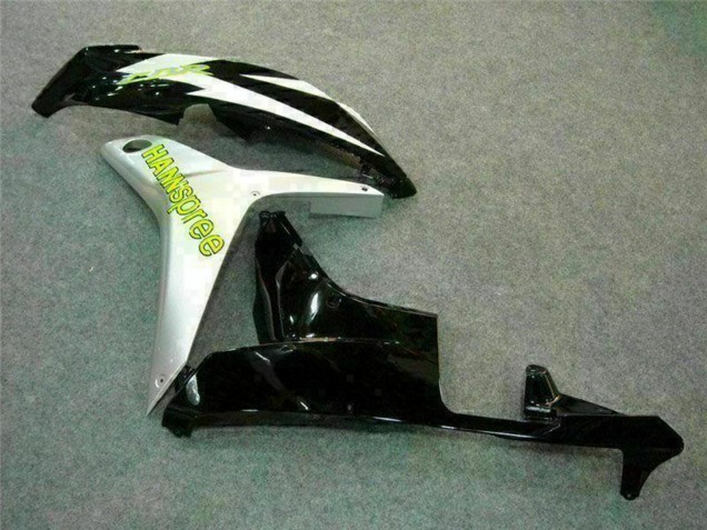 Comprar Carenado Moto Honda CBR600RR 2007-2008 - Blanco Verde Negro Brillante Hannspree
