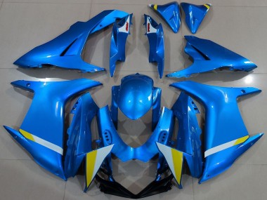 Comprar Carenado Moto Suzuki GSXR 600 / GSXR 750 2011-2024 - Azul Blanco Amarillo