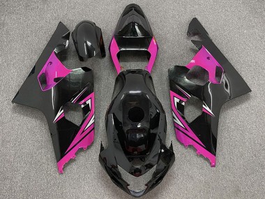 Comprar Carenados Moto Suzuki GSXR 600 / GSXR 750 2004-2005 - Negro Brillante Rosa