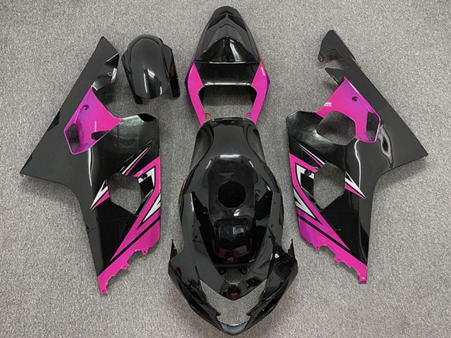 Comprar Carenados Moto Suzuki GSXR 600 / GSXR 750 2004-2005 - Negro Brillante Rosa