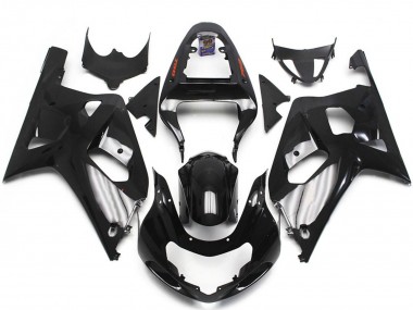 Comprar Carenados Moto Suzuki GSXR 600 / GSXR 750 2001-2003 - Negro Brillante Plata