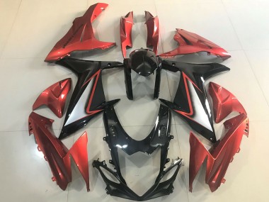 Comprar Carenados Moto Suzuki GSXR 600 / GSXR 750 2011-2024 - Naranja Plata Negro Brillante