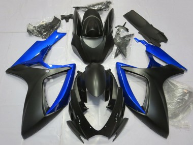 Comprar Carenado Moto Suzuki GSXR 600 / GSXR 750 2006-2007 - Azul Negro Mate