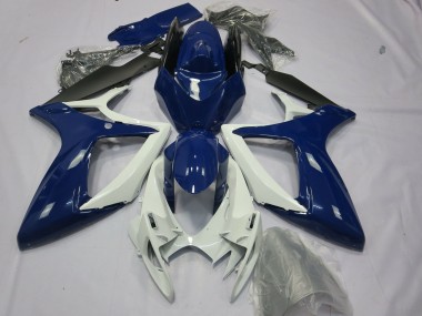 Comprar Carenados Moto Suzuki GSXR 600 / GSXR 750 2006-2007 - Azul Blanco Negro