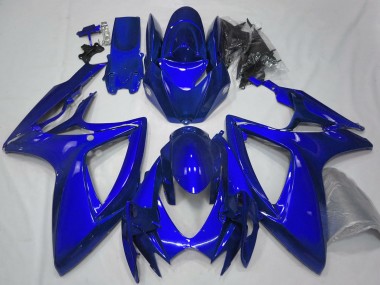 Comprar Carenados Moto Suzuki GSXR 600 / GSXR 750 2006-2007 - Azul Brillante Plain