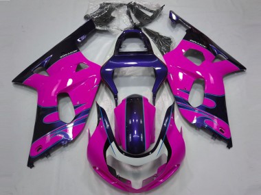 Comprar Carenados Moto Suzuki GSXR 600 / GSXR 750 2001-2003 - Rosa Azul Brillante