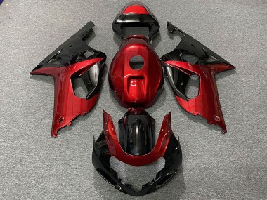 Comprar Carenados Moto Suzuki GSXR 600 / GSXR 750 2001-2003 - Rojo Negro Brillante