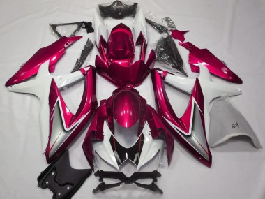 Comprar Carenados Moto Suzuki GSXR 600 / GSXR 750 2008-2010 - Blanco Rojo Plata Negro