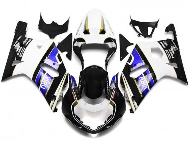 Comprar Carenados Moto Suzuki GSXR 600 / GSXR 750 2001-2003 - Blanco Azul Negro Brillante Viru Estilo