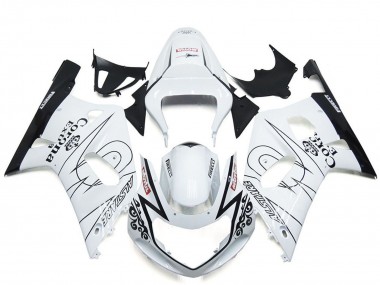 Comprar Carenado Moto Suzuki GSXR 600 / GSXR 750 2001-2003 - Blanco Negro Corona Alstare
