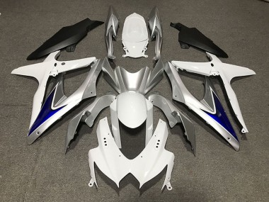 Comprar Carenados Moto Suzuki GSXR 600 / GSXR 750 2008-2010 - Blanco Plata Azul Negro Mate