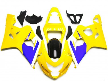 Comprar Carenados Moto Suzuki GSXR 600 / GSXR 750 2004-2005 - Amarillo Azul Blanco Negro Brillante