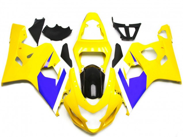 Comprar Carenados Moto Suzuki GSXR 600 / GSXR 750 2004-2005 - Amarillo Azul Blanco Negro Brillante