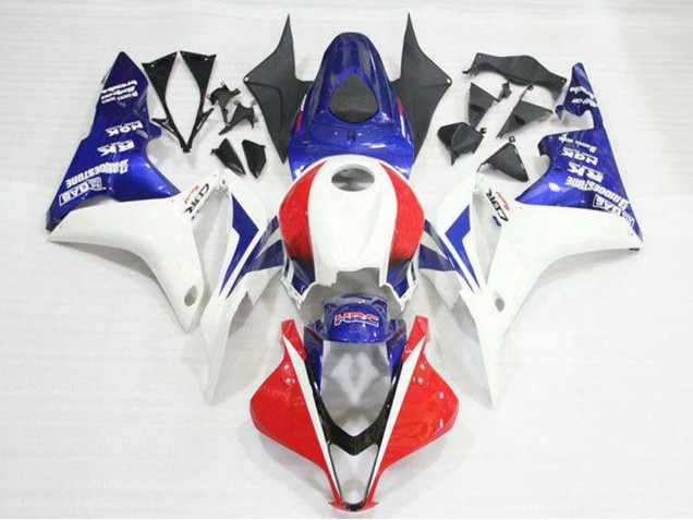 Comprar Kits Carenado Moto Honda CBR600RR 2007-2008 - Blanco Rojo Azul HRC