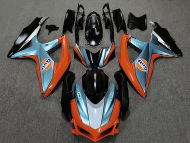 Comprar Carenados Moto Suzuki GSXR 600 / GSXR 750 2008-2010 - Naranja Azul Negro Gulf