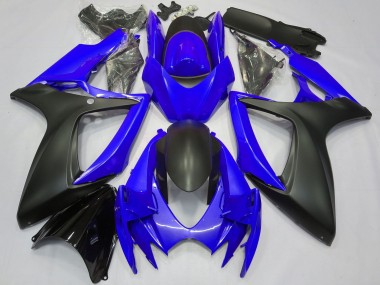 Comprar Carenados Moto Suzuki GSXR 600 / GSXR 750 2006-2007 - Azul Negro Mate