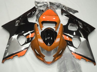 Comprar Carenados Moto Suzuki GSXR 600 / GSXR 750 2004-2005 - Naranja Plata Negro