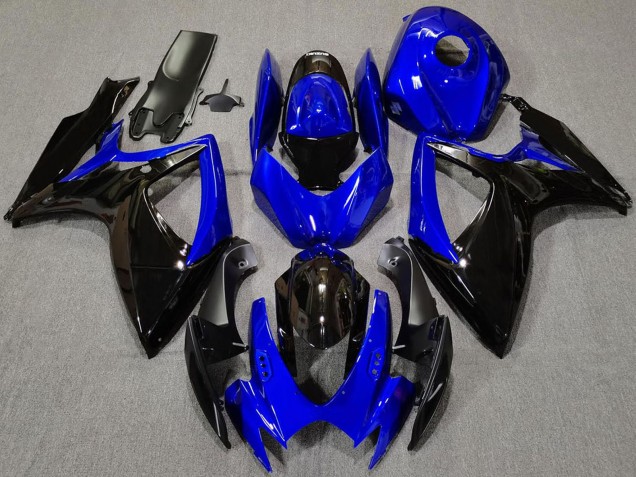 Comprar Carenados Moto Suzuki GSXR 600 / GSXR 750 2006-2007 - Azul Negro Brillante
