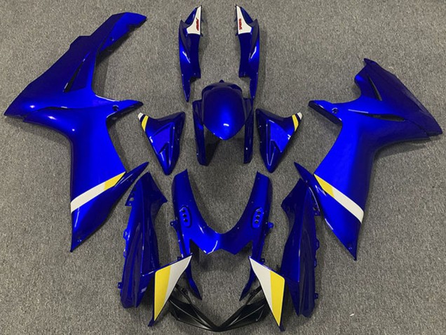 Comprar Carenados Moto ABS Suzuki GSXR 600 / GSXR 750 2011-2024 - Azul Blanco Amarillo