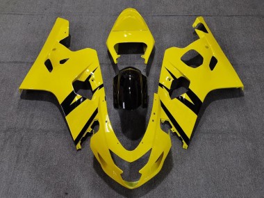 Comprar Carenados Moto Suzuki GSXR 600 / GSXR 750 2004-2005 - Amarillo Negro Brillante OEM Estilo