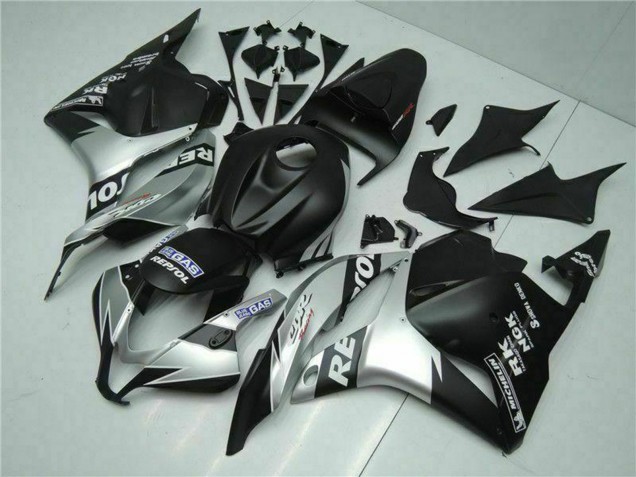Comprar Carenados Moto Honda CBR600RR 2009-2012 - Plata Negro Mate Repsol