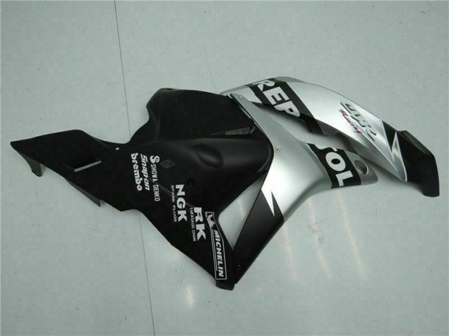Comprar Carenados Moto Honda CBR600RR 2009-2012 - Plata Negro Mate Repsol