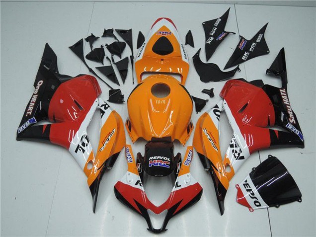 Comprar Kits Completo Carenado Moto Honda CBR600RR 2009-2012 - Naranja Blanco Rojo Negro Brillante Repsol