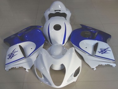 Comprar Carenados Moto Suzuki GSXR 1300 1996-2007 - Blanco Brillante Azul