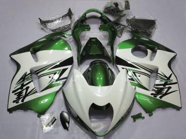 Comprar Carenados Moto Suzuki GSXR 1300 1996-2007 - Blanco Brillante Verde