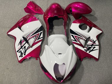 Comprar Carenados Moto Suzuki GSXR 1300 1996-2007 - Blanco Brillante Rosa