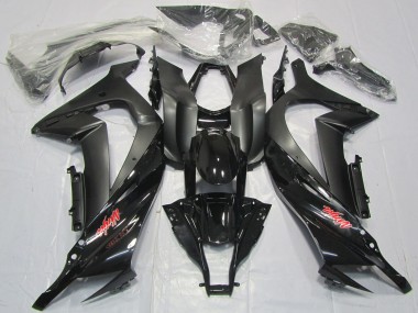 Comprar Carenados Moto Kawasaki ZX10R 2011-2015 - Negro Brillante Negro Mate Rojo Calcomanía