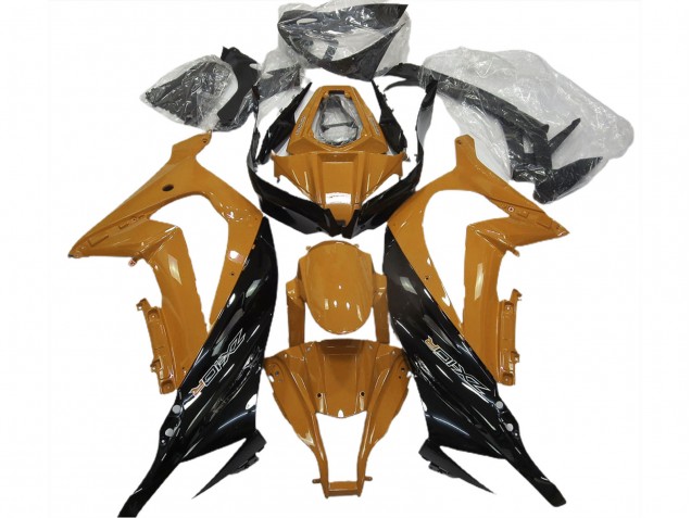 Comprar Carenados Moto Kawasaki ZX10R 2011-2015 - Naranja Oscuro Negro Brillante