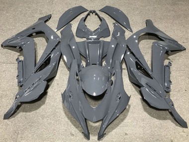 Comprar Carenados Moto Kawasaki ZX10R 2016-2020 - Nardo Gris Negro Logo