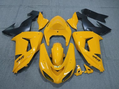 Comprar Carenados Moto Kawasaki ZX10R 2006-2007 - Amarillo Negro Ninja