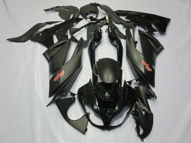 Comprar Carenados Moto Kawasaki ZX6R 2009-2012 - Negro Mate Negro Brillante Rojo Ninja