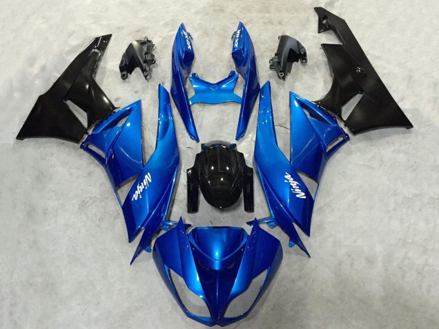 Comprar Carenado Moto Kawasaki ZX6R 2009-2012 - Azul Negro Brillante