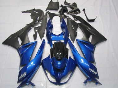 Comprar Carenados Moto Kawasaki ZX6R 2009-2012 - Azul Negro Brillante Negro Mate Blanco Ninja