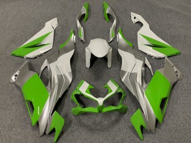 Comprar Carenados Moto Kawasaki ZX6R 2019-2022 - Blanco Plata Verde