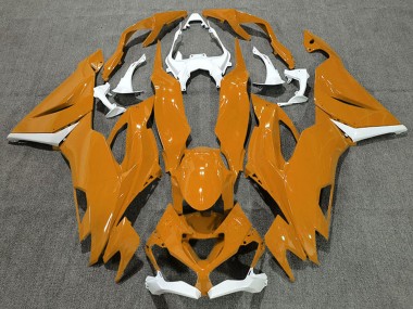 Comprar Carenados Moto Kawasaki ZX6R 2019-2022 - Blanco Naranja