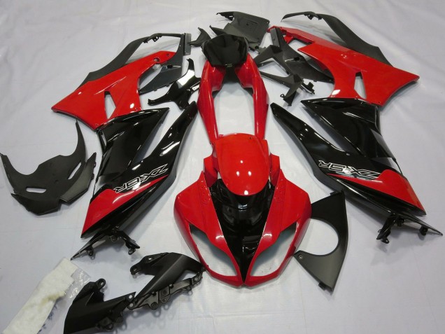 Comprar Carenados Moto Kawasaki ZX6R 2009-2012 - Rojo Negro Brillante