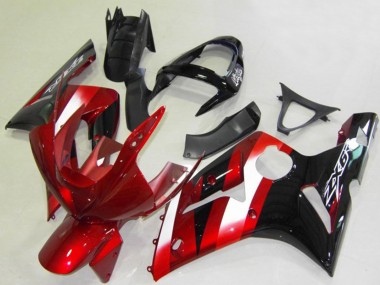 Comprar Carenados Moto Kawasaki ZX6R 2003-2004 - Rojo Blanco Negro Brillante