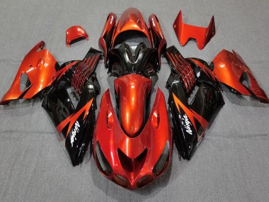 Comprar Carenados Moto Kawasaki ZX14R 2006-2011 - Rojo Negro Brillante
