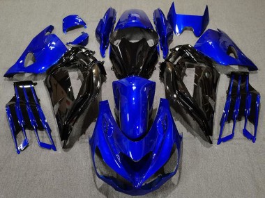 Comprar Carenado Moto Kawasaki ZX14R 2012-2024 - Azul Negro Brillante