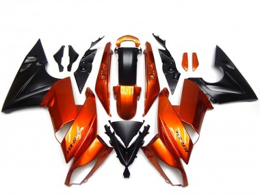 Comprar Carenados Moto Kawasaki Ninja 650R 2009-2011 - Naranja Negro