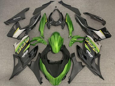 Comprar Carenados Moto Kawasaki Ninja 400 2018-2024 - Verde Negro Oro OEM Estilo