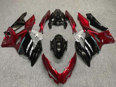 Comprar Carenados Moto Kawasaki Ninja 400 2018-2024 - Rojo Negro Brillante